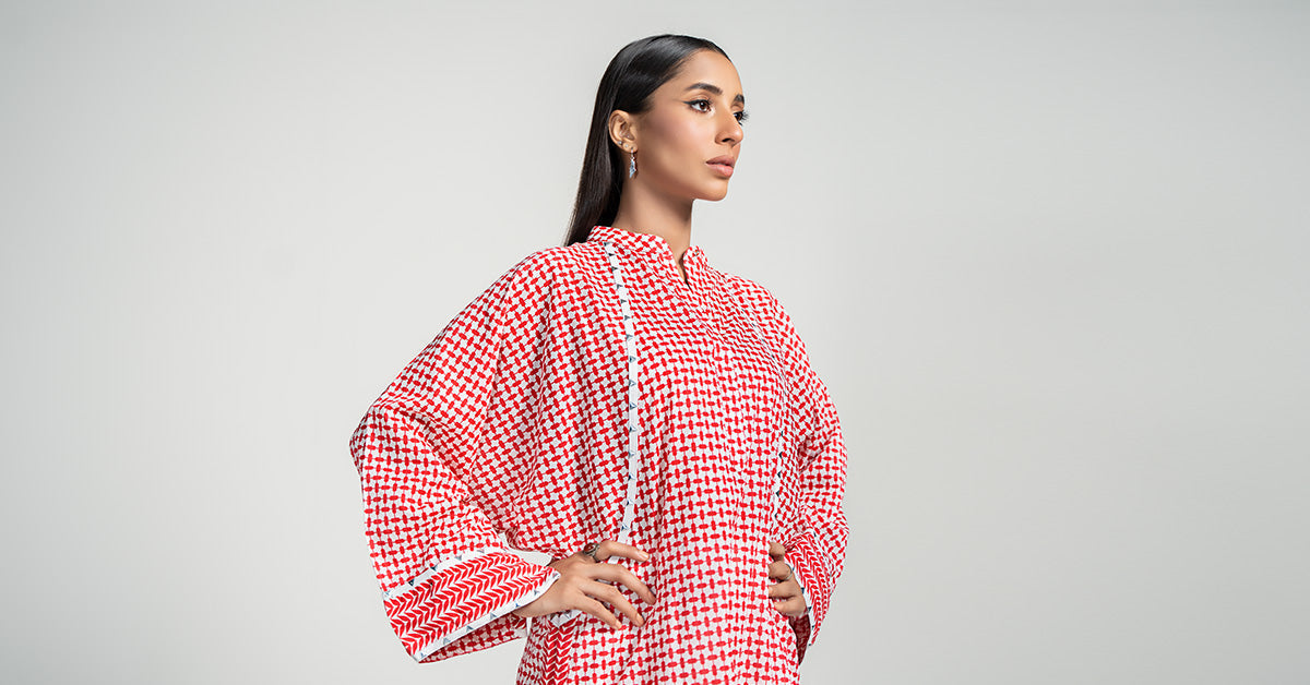 Maria B | Luxury Winter Pret 25 | PS-PF24-05-Red