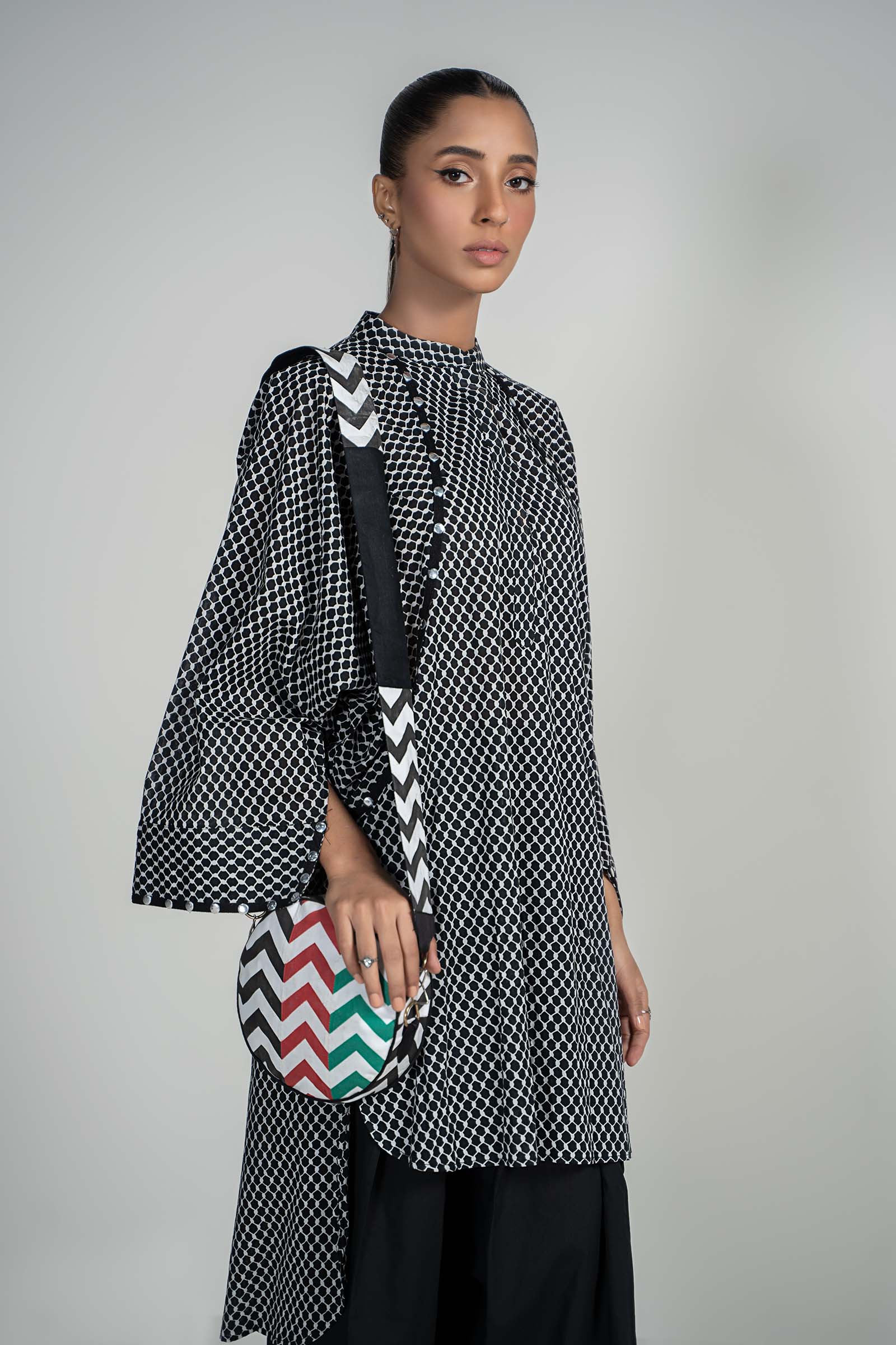 Maria B | Luxury Winter Pret 25 | PS-PF24-05-Black