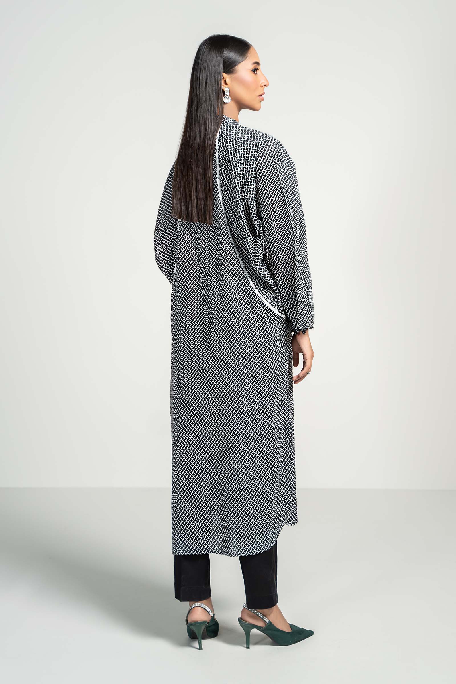 Maria B | Luxury Winter Pret 25 | PS-PF24-09-Black