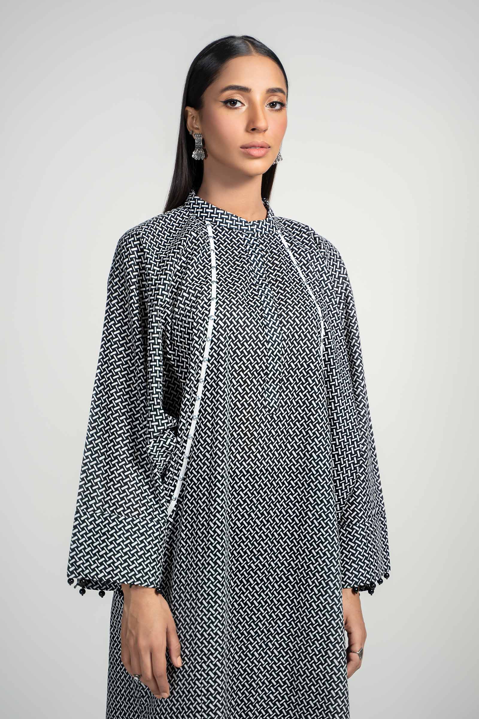 Maria B | Luxury Winter Pret 25 | PS-PF24-09-Black