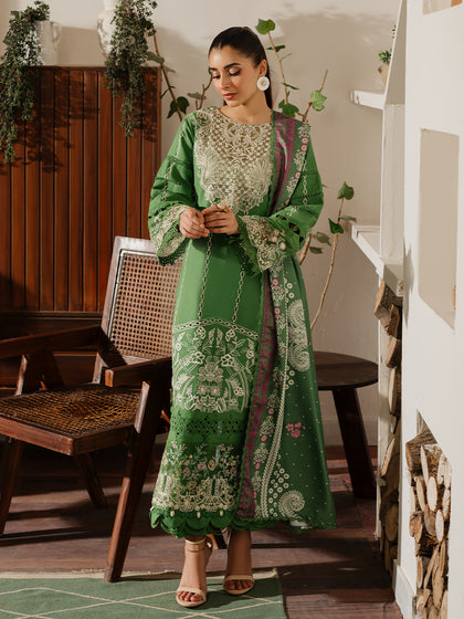 Parishay | Duha Winter | DU-03 - Official Parishay - Agha Fabrics UK