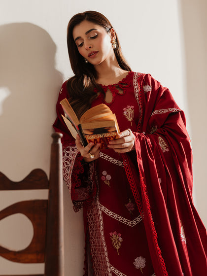 Parishay | Duha Winter | DU-08 - Official Parishay - Agha Fabrics UK