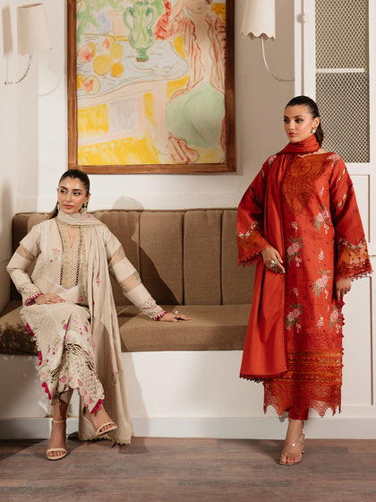 Parishay | Duha Winter | DU-10 - Official Parishay - Agha Fabrics UK