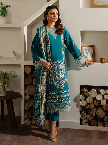 Parishay | Duha Winter | DU-11 - Official Parishay - Agha Fabrics UK