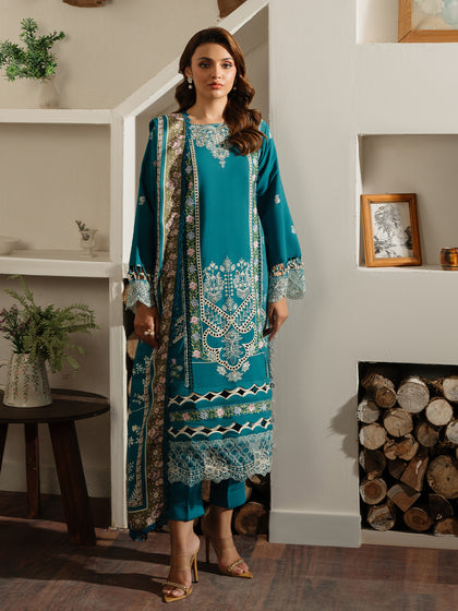 Parishay | Duha Winter | DU-11 - Official Parishay - Agha Fabrics UK