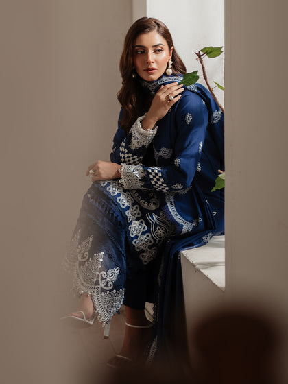 Parishay | Duha Winter | DU-02 - Official Parishay - Agha Fabrics UK