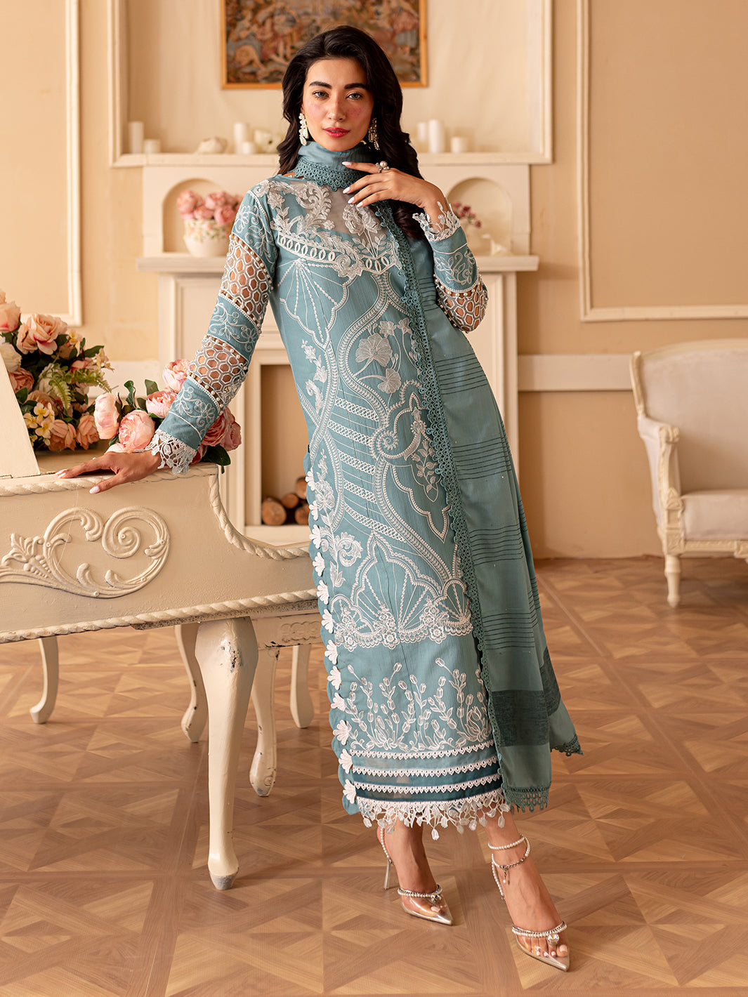 Parishay | Panache Winter | PN-10 - Official Parishay - Agha Fabrics UK