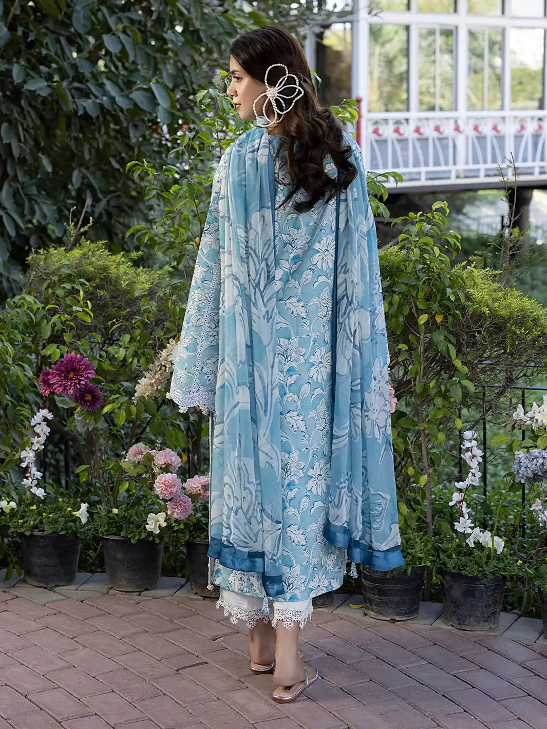 Izel | Oh Spring Lawn 25 | PEARL - Official Izel - Agha Fabrics UK