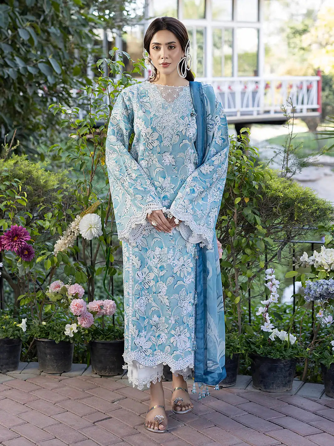 Izel | Oh Spring Lawn 25 | PEARL - Official Izel - Agha Fabrics UK