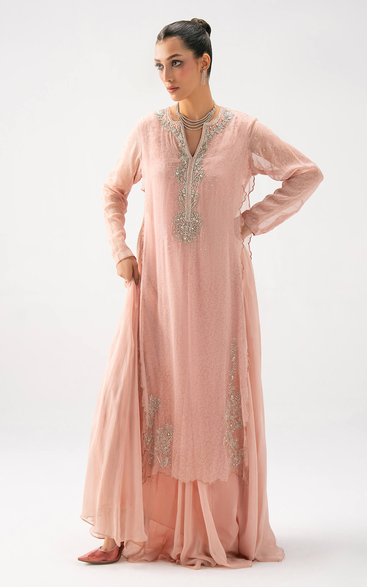 Asifa and Nabeel | Lyle Luxury Formals 25 | Petal Serenade - Official Asifa and Nabeel - Agha Fabrics UK