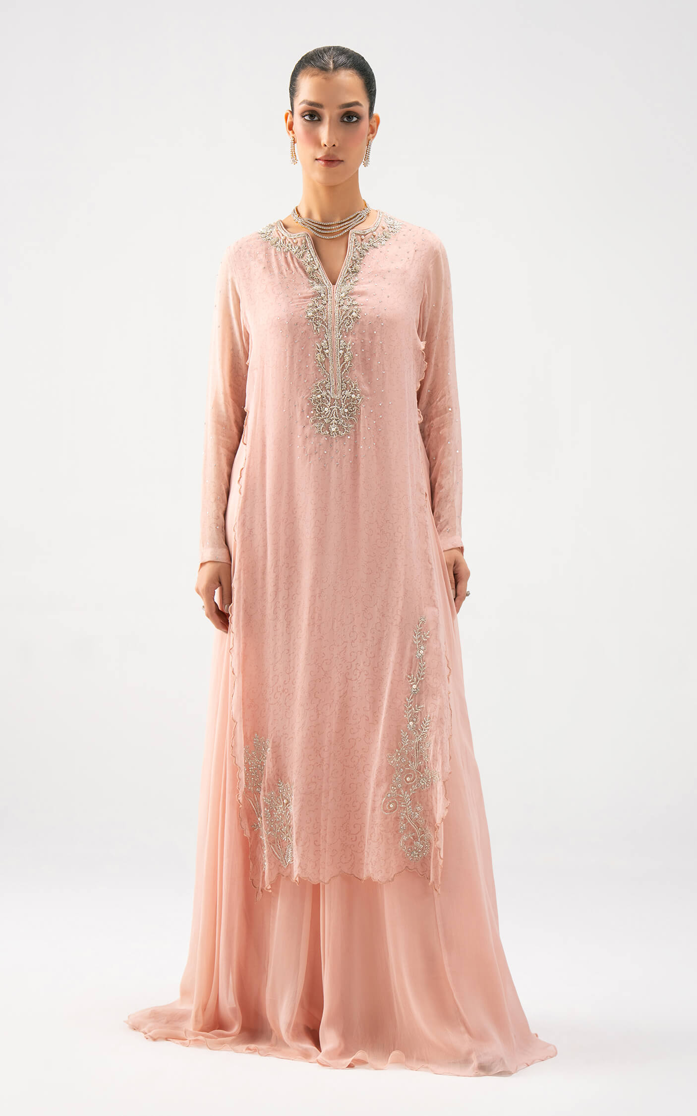 Asifa and Nabeel | Lyle Luxury Formals 25 | Petal Serenade - Official Asifa and Nabeel - Agha Fabrics UK