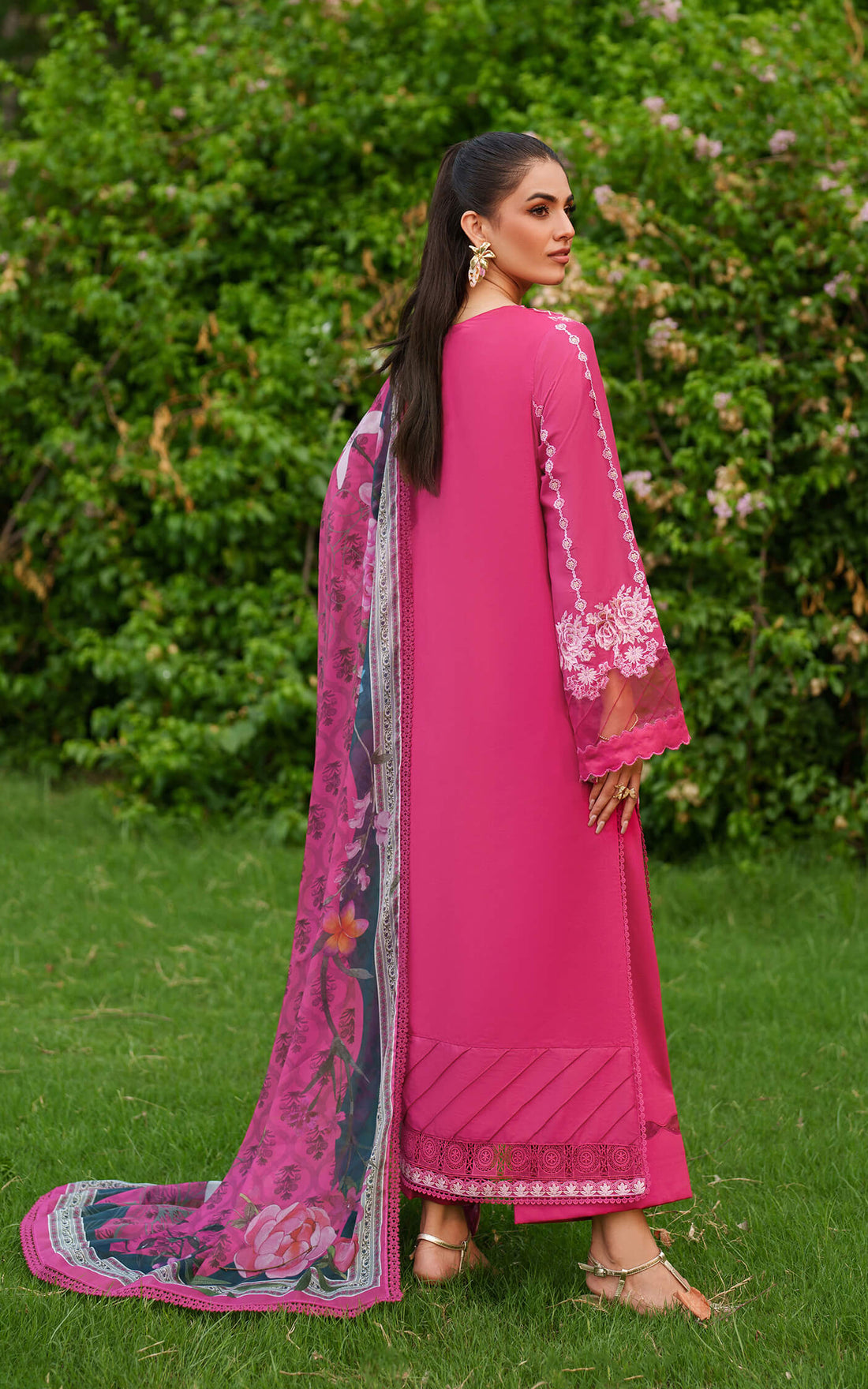 Asifa and Nabeel | Eden Cambric 25 | Pink Reverie ECU25-06 -  Asifa and Nabeel Ladies Clothes - Original Designer Dress - House of Maryam