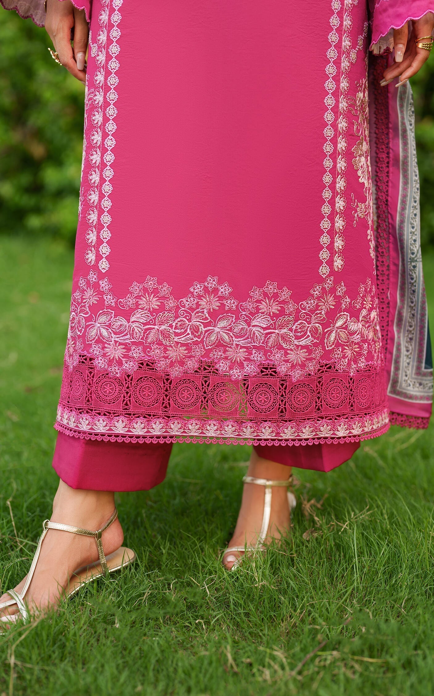 Asifa and Nabeel | Eden Cambric 25 | Pink Reverie ECU25-06 -  Asifa and Nabeel Ladies Clothes - Original Designer Dress - House of Maryam