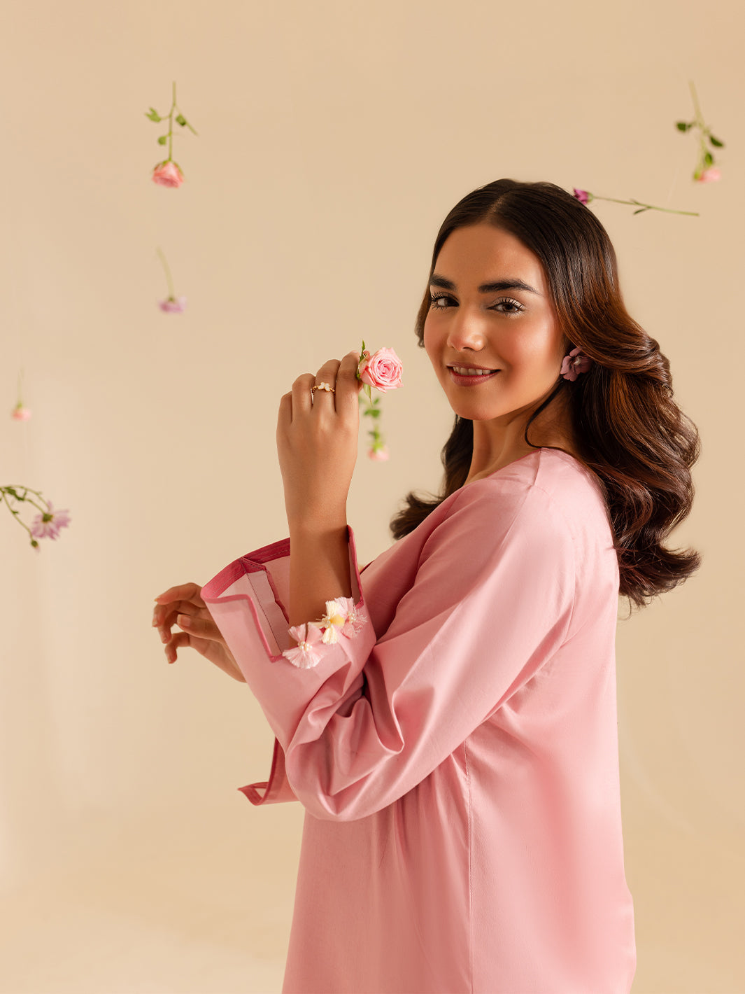 Mahnur | Petal Whispers Lawn Pret | Primrose