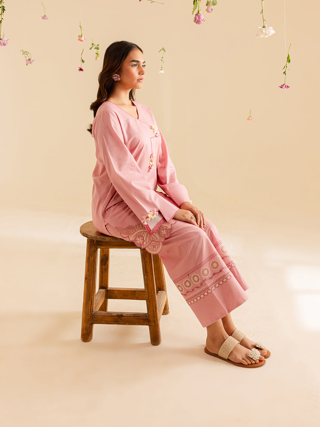 Mahnur | Petal Whispers Lawn Pret | Primrose