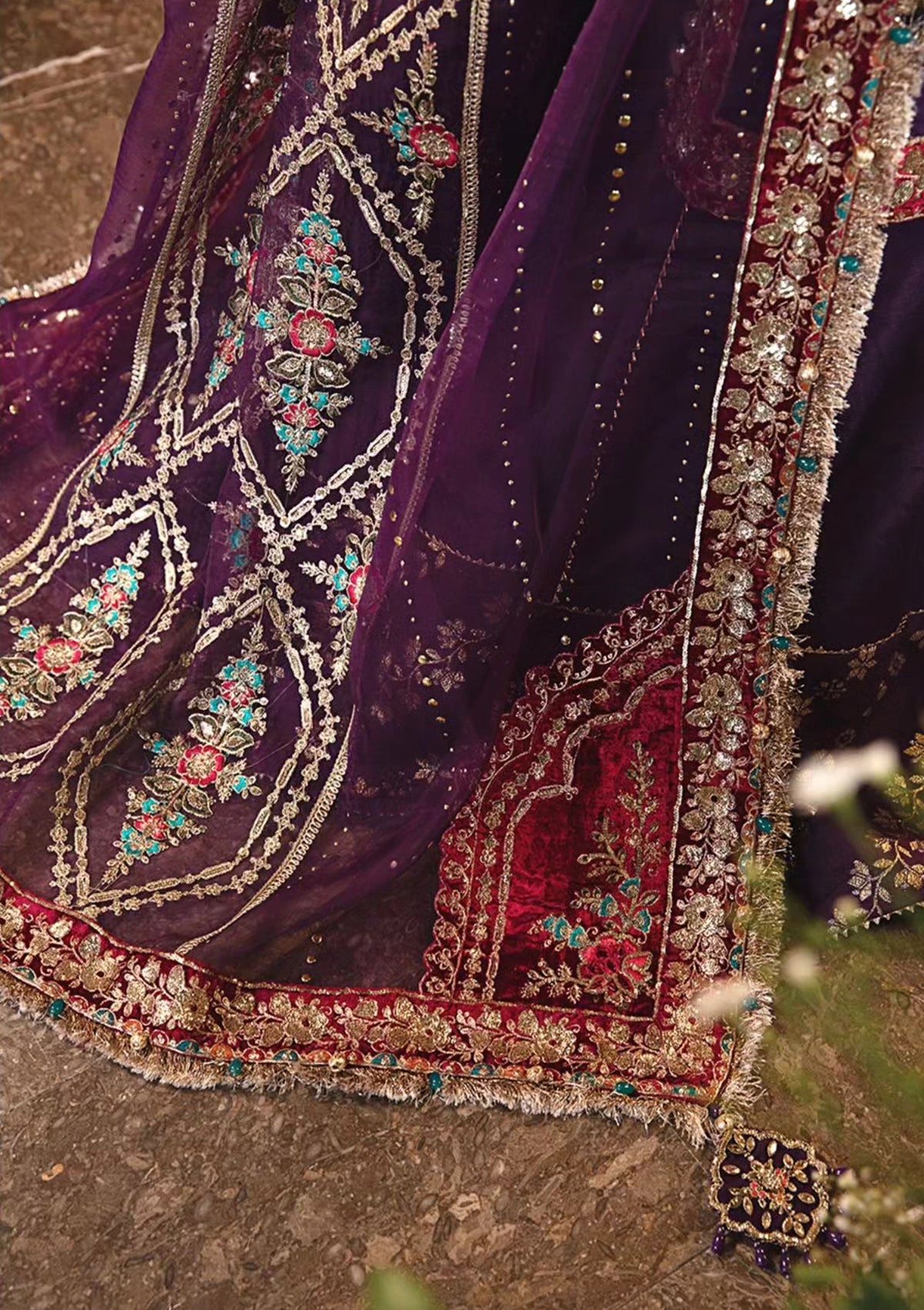 Formal Collection - Maria B - Mbroidered - Wedding Edition 24 - MWE#03 - Official Maria B - Agha Fabrics UK