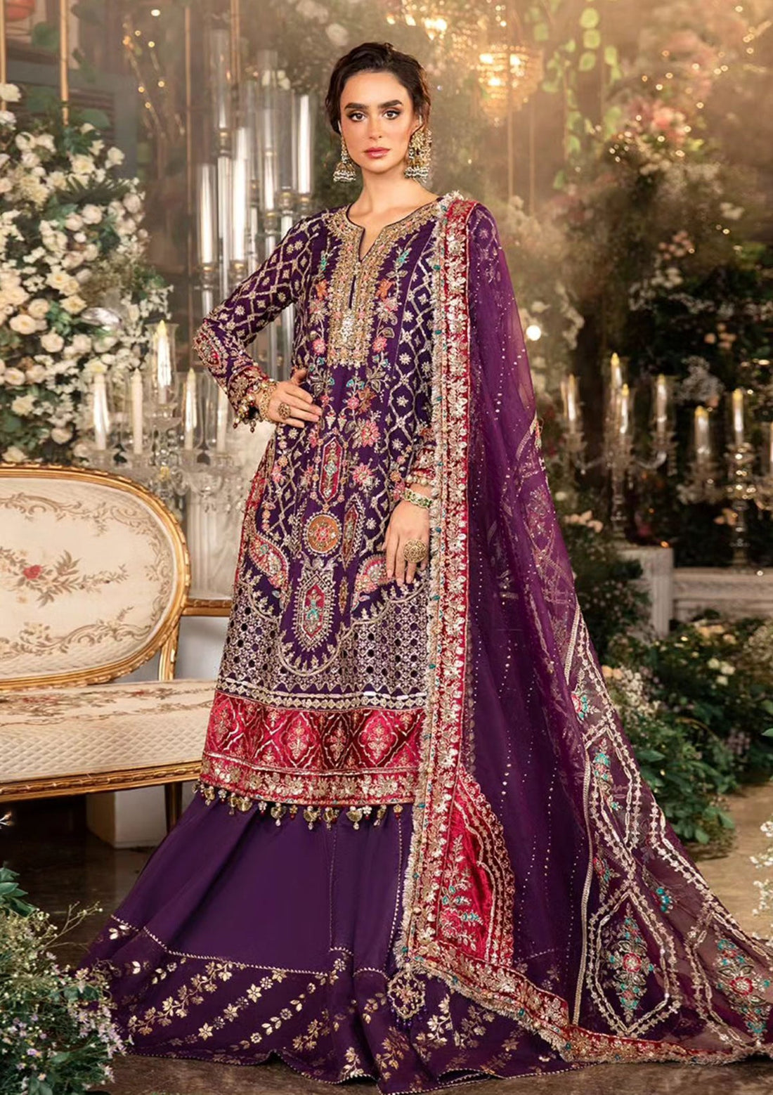 Formal Collection - Maria B - Mbroidered - Wedding Edition 24 - MWE#03 - Official Maria B - Agha Fabrics UK