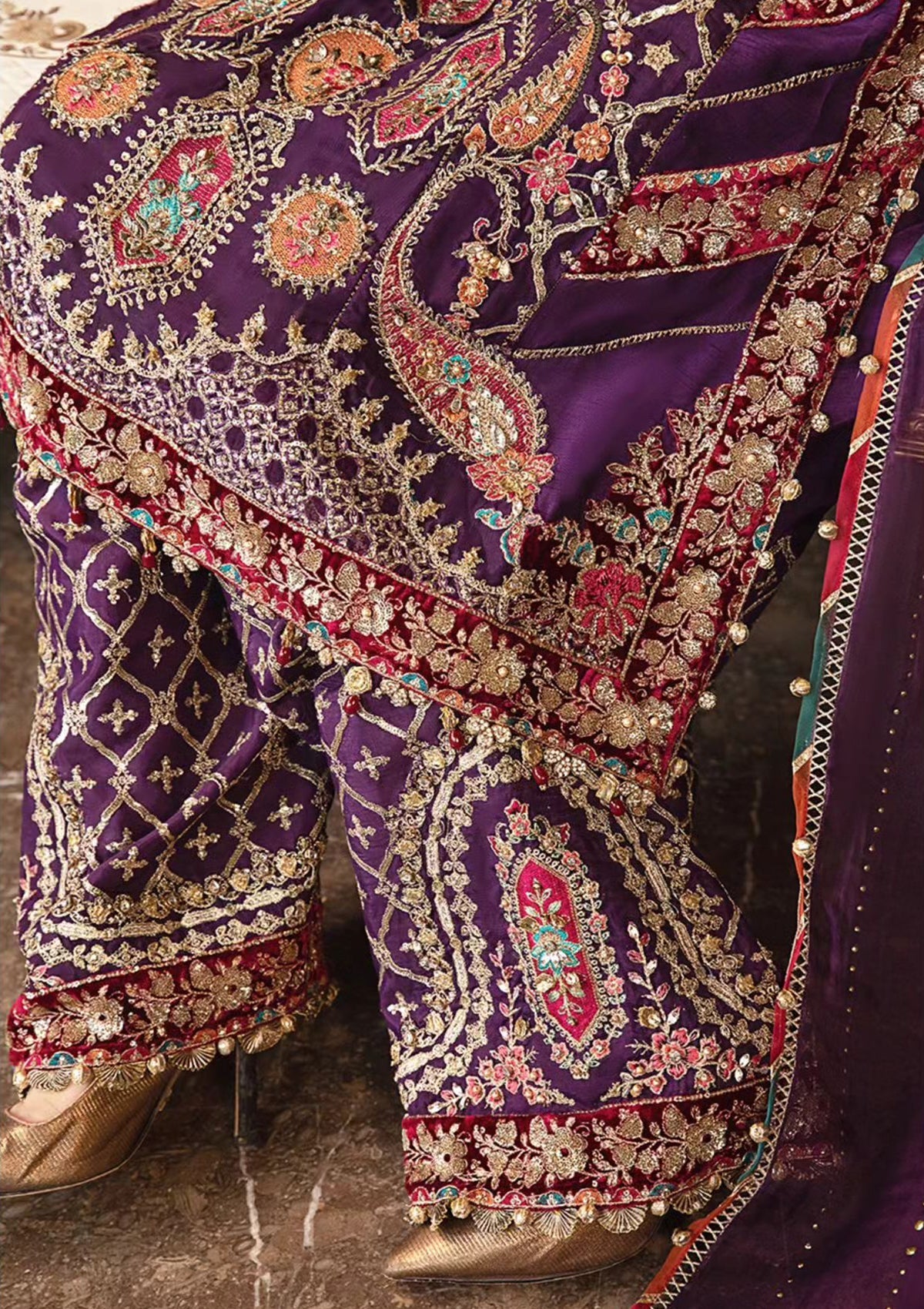 Formal Collection - Maria B - Mbroidered - Wedding Edition 24 - MWE#03 - Official Maria B - Agha Fabrics UK