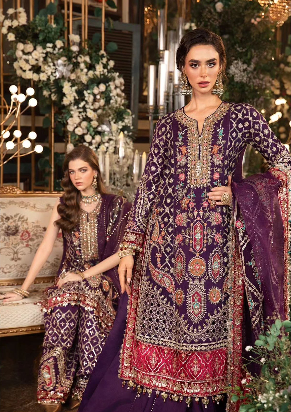 Formal Collection - Maria B - Mbroidered - Wedding Edition 24 - MWE#03 - Official Maria B - Agha Fabrics UK