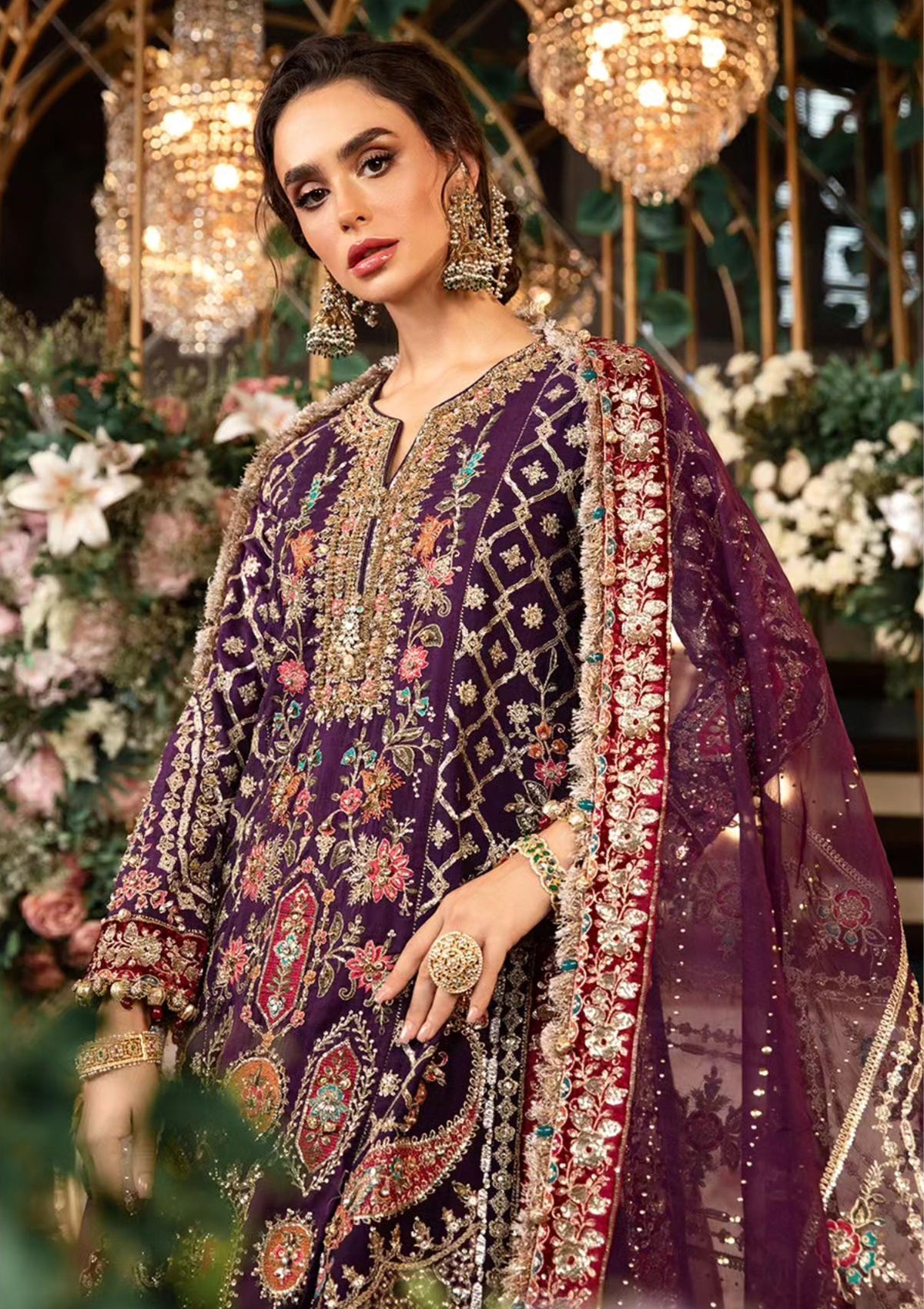 Formal Collection - Maria B - Mbroidered - Wedding Edition 24 - MWE#03 - Official Maria B - Agha Fabrics UK