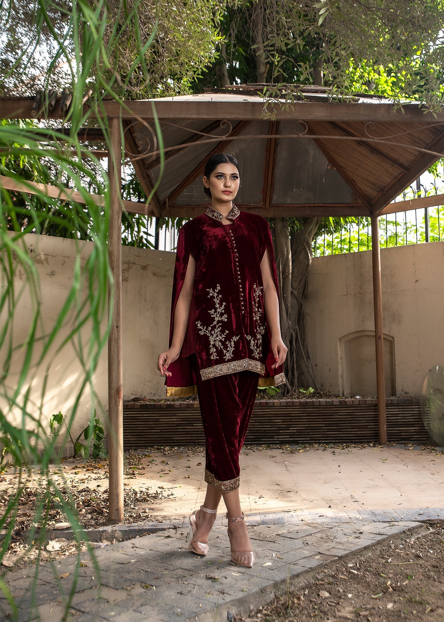 Purple Haze | Velvet Formals | Maroon Velvet