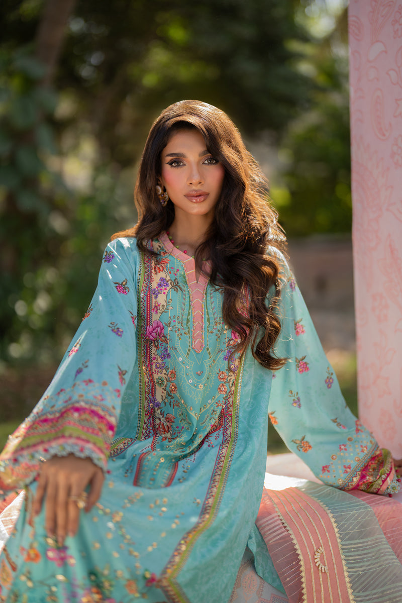 Qalamkar | Luxe Silk | UA-06 SARA