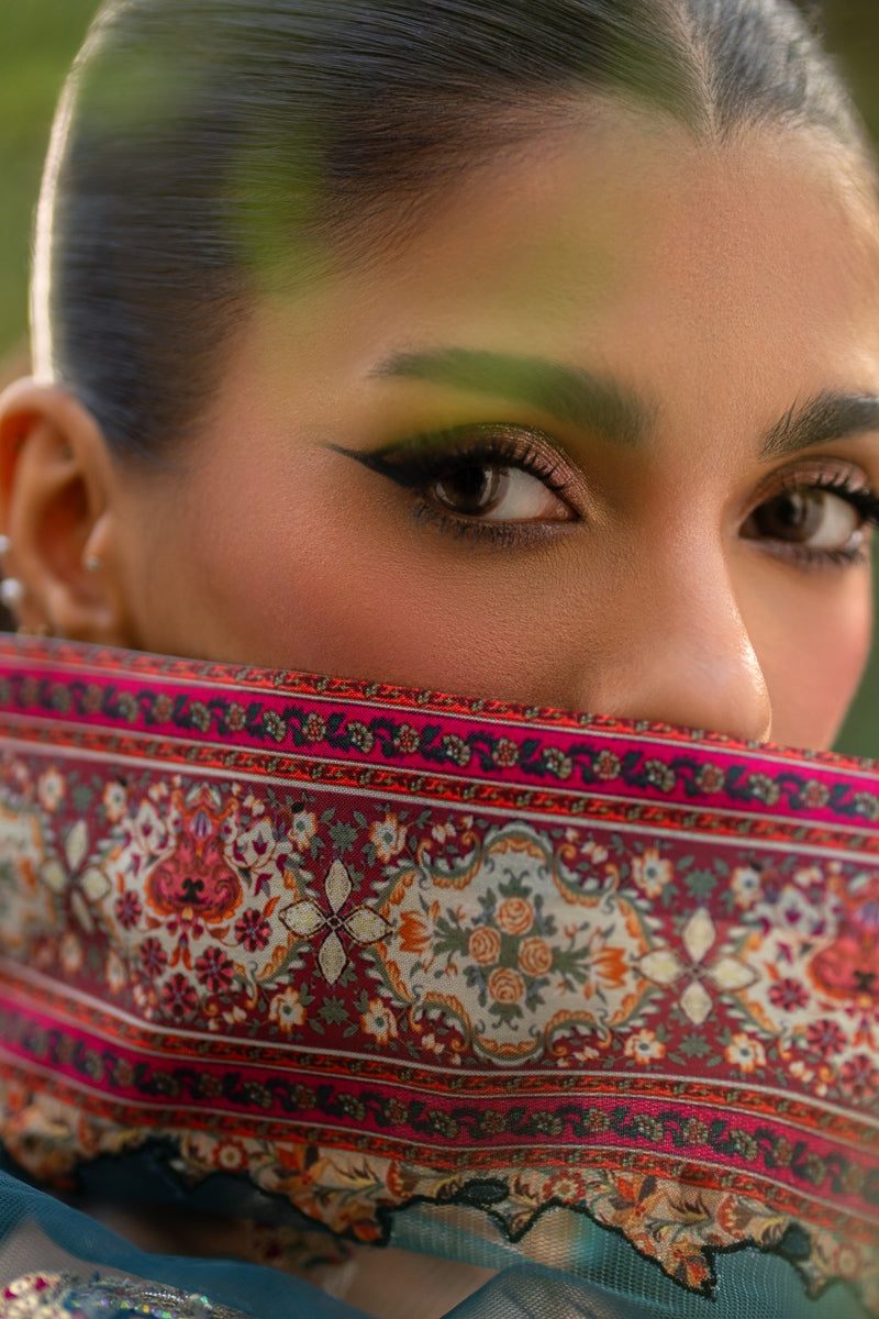 Qalamkar | Luxe Silk | UA-09 TINA