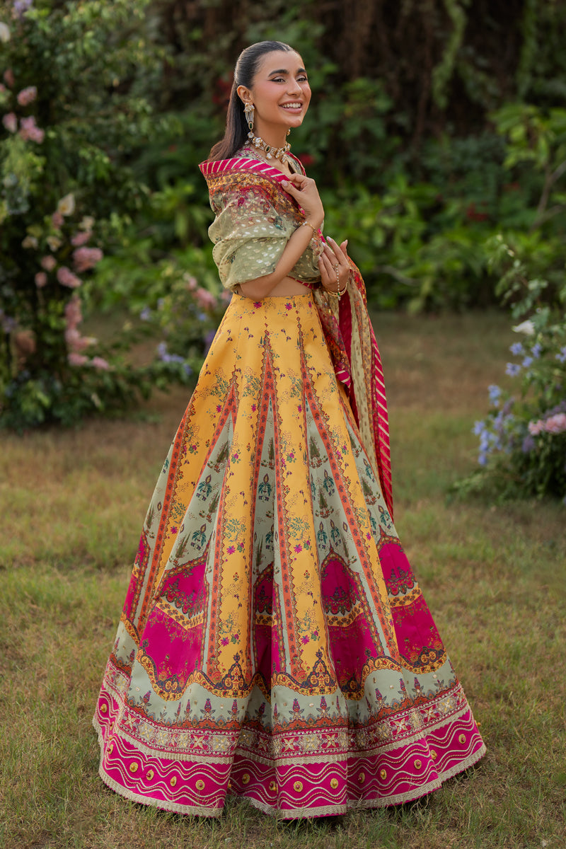 Qalamkar | Luxe Silk | UA-08 LUNA