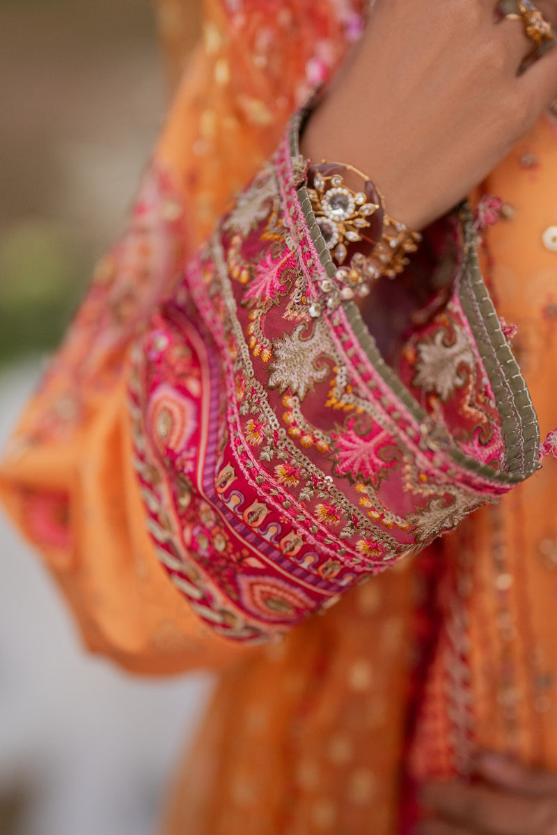 Qalamkar | Luxe Silk | UA-05 FIORE