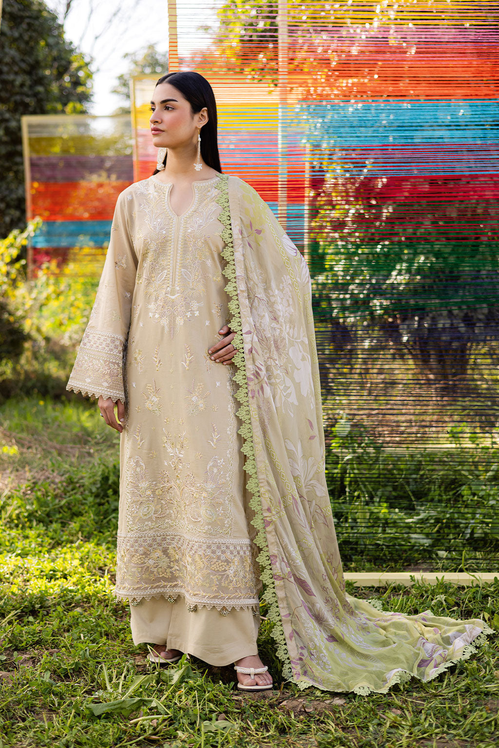 Ramsha | Riwayat Lawn Collection | Y-1210