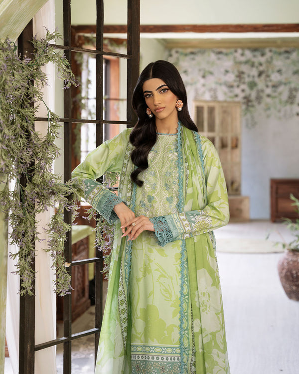 Roheenaz | Flora Printed Lawn | Euphoria