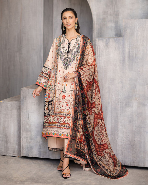 Roheenaz | Azalea Printed Lawn 24 | Enchanting Eden