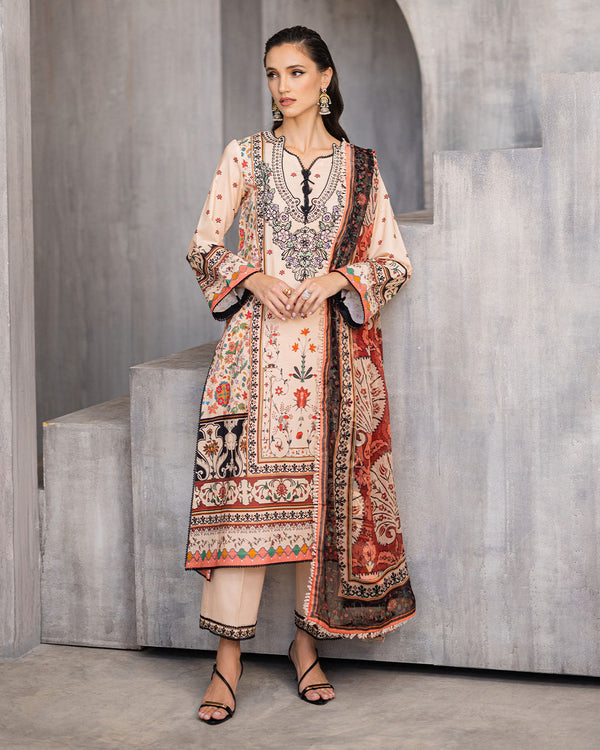 Roheenaz | Azalea Printed Lawn 24 | Enchanting Eden