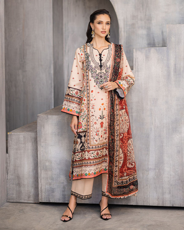 Roheenaz | Azalea Printed Lawn 24 | Enchanting Eden
