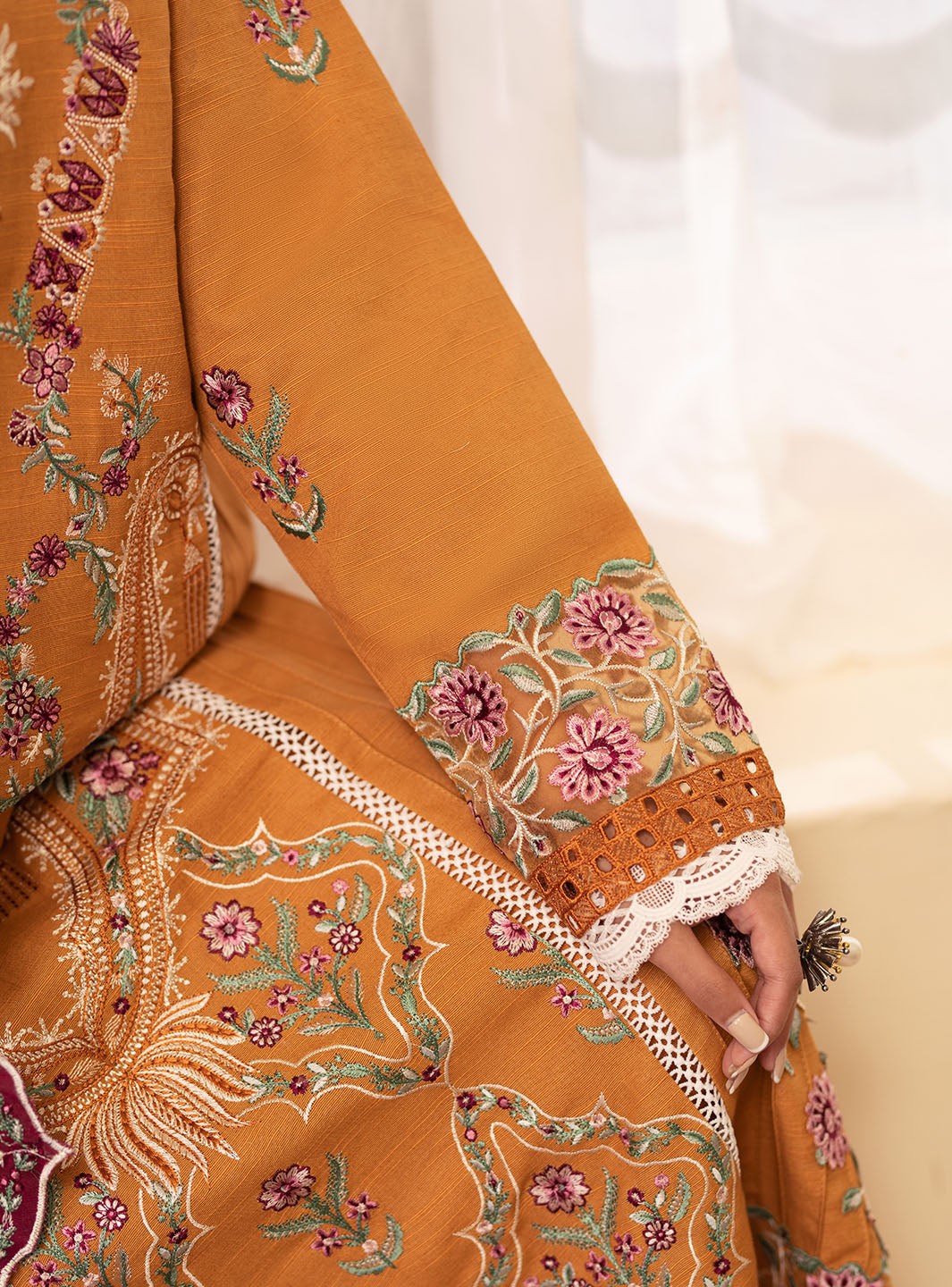Roheenaz | Meraki Winter Collection | Saffron