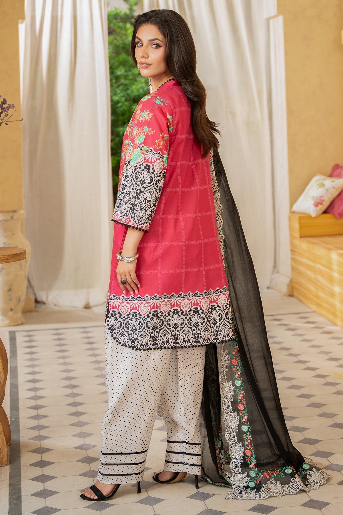Charizma | Lawn Collection 24 | AS4-39 - Official Charizma - Agha Fabrics UK