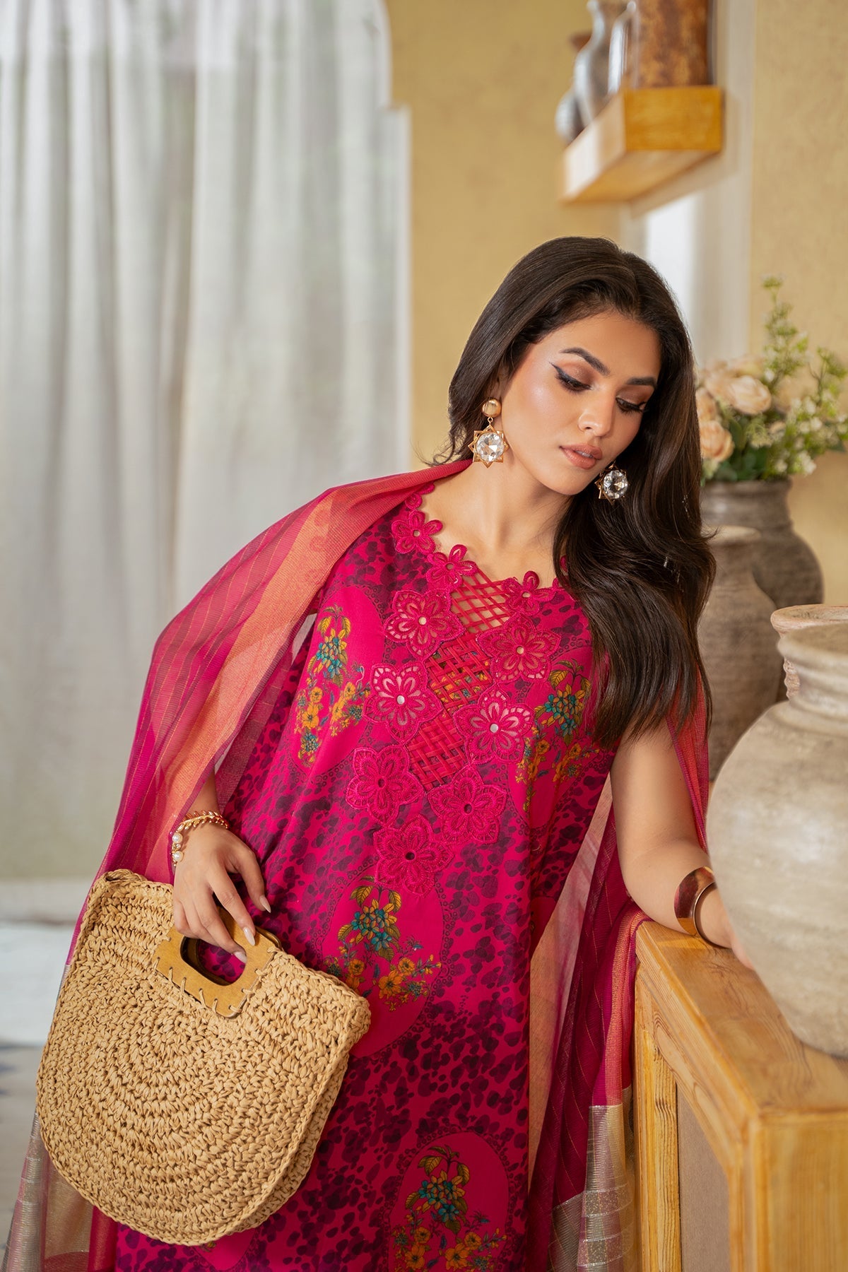 Charizma | Lawn Collection 24 | AS4-32 - Official Charizma - Agha Fabrics UK