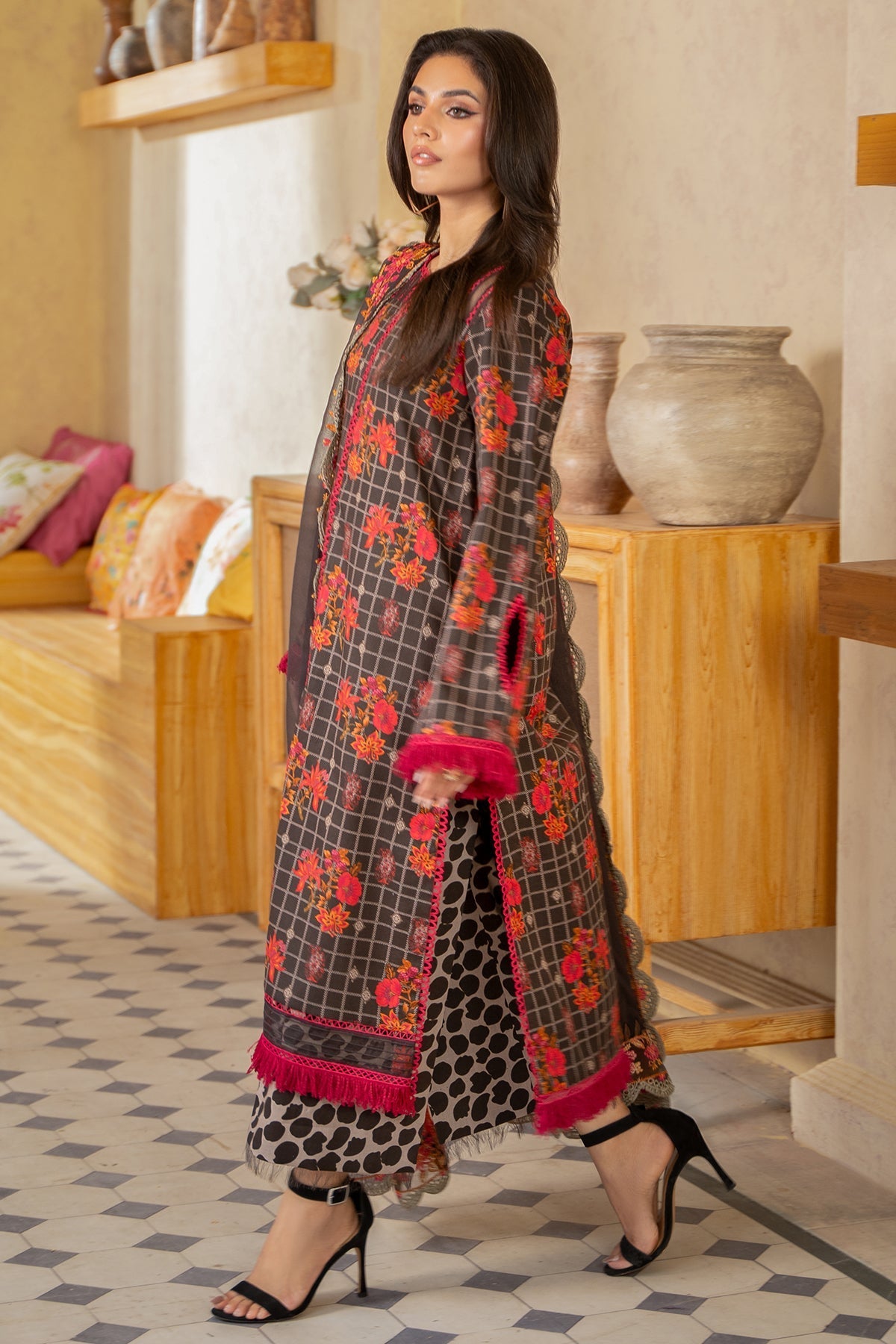 Charizma | Lawn Collection 24 | AS4-38 - Official Charizma - Agha Fabrics UK