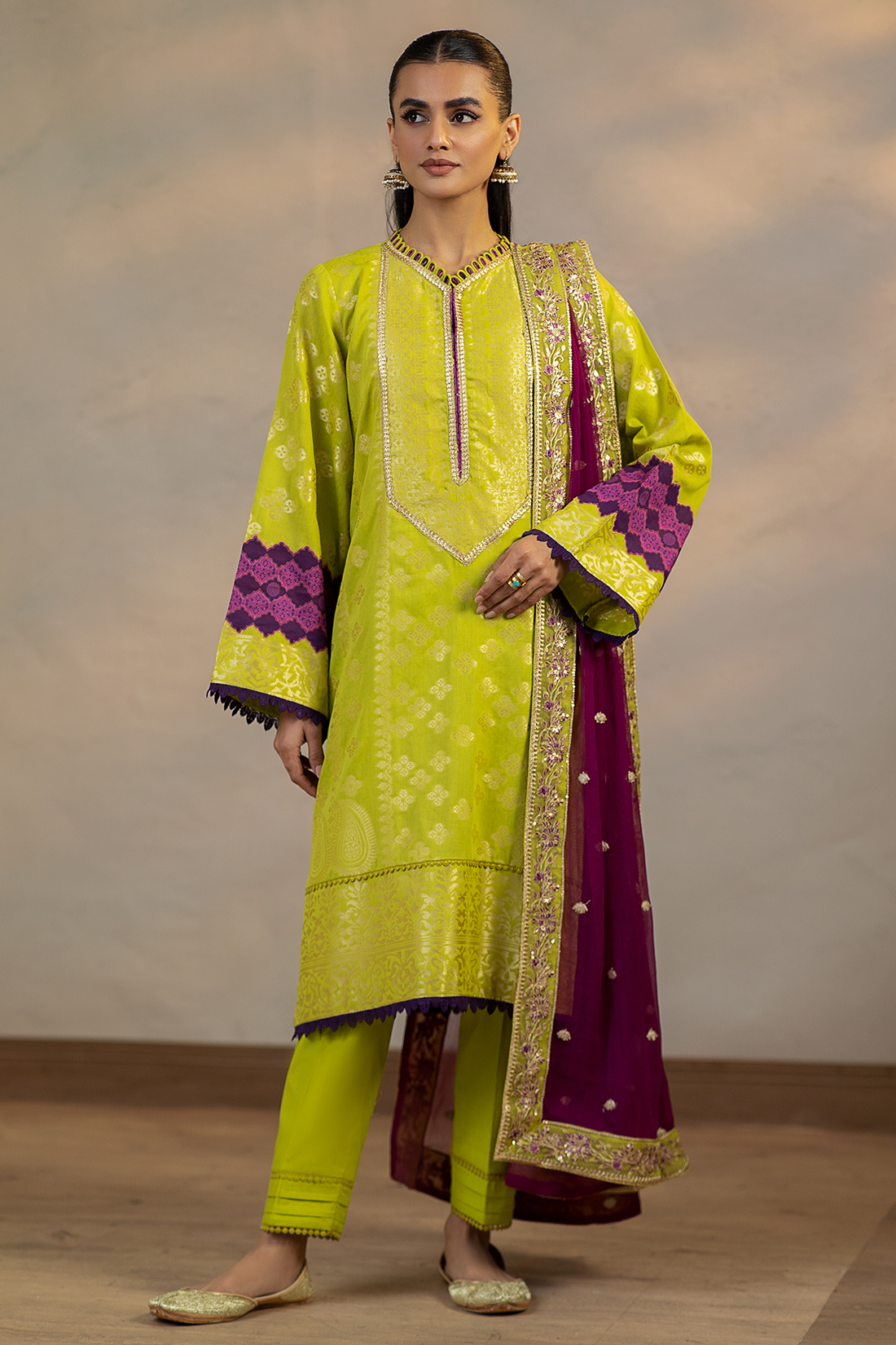 Charizma | Lawn Collection 24 | CJ4-06 - Official Charizma - Agha Fabrics UK