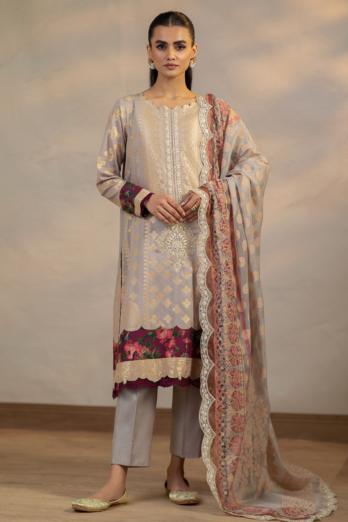 Charizma | Lawn Collection 24 | CJ4-03 - Official Charizma - Agha Fabrics UK