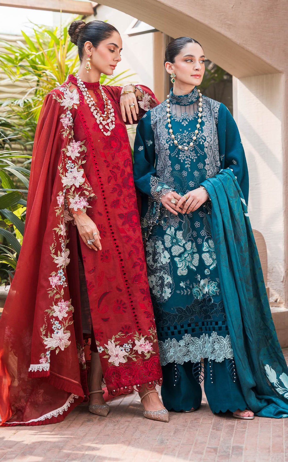 Asifa and Nabeel | Luxury Winter 24 | ROUGE WL-08 - Official Asifa and Nabeel - Agha Fabrics UK