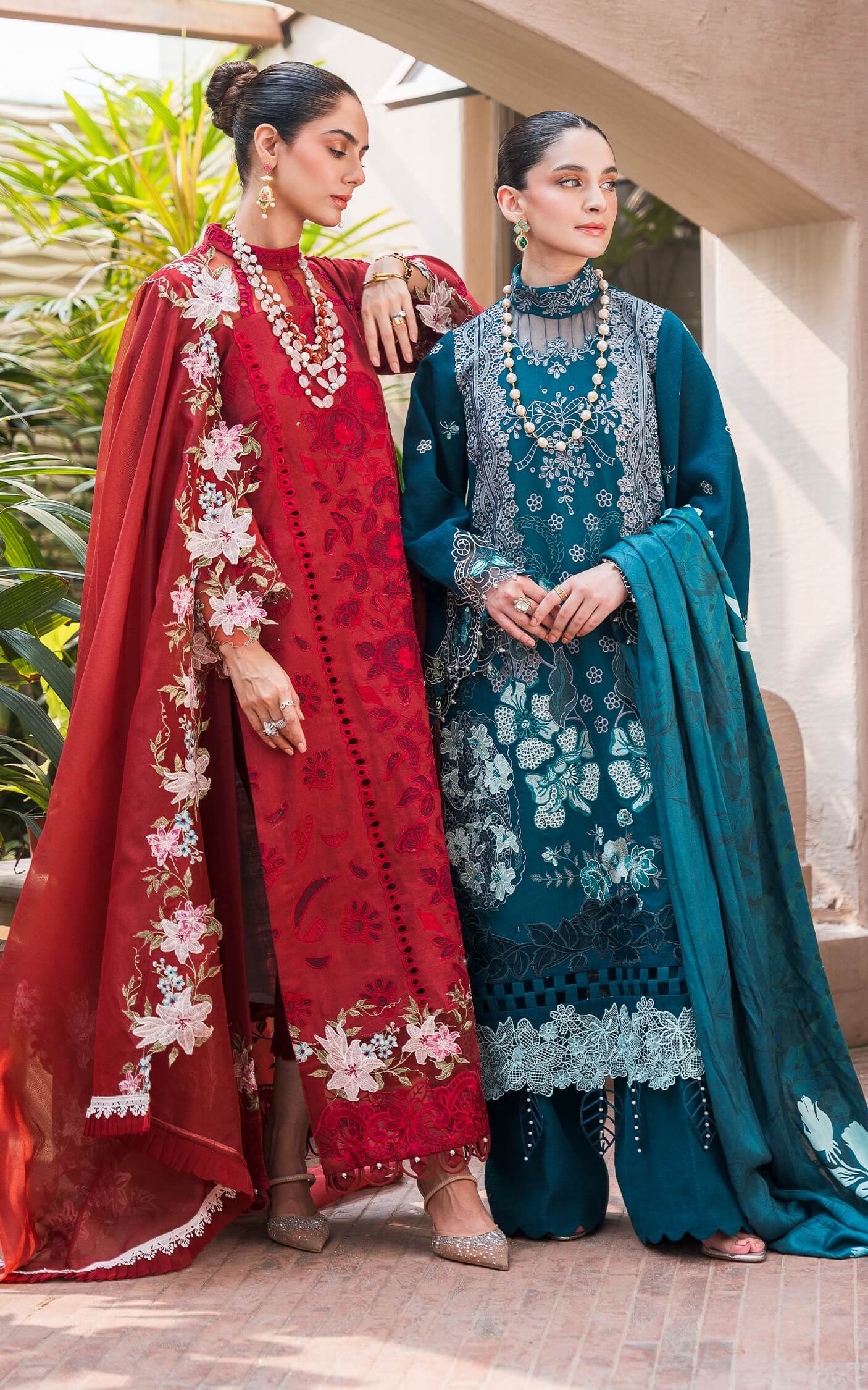 Asifa and Nabeel | Luxury Winter 24 | ROUGE WL-08 - Official Asifa and Nabeel - Agha Fabrics UK