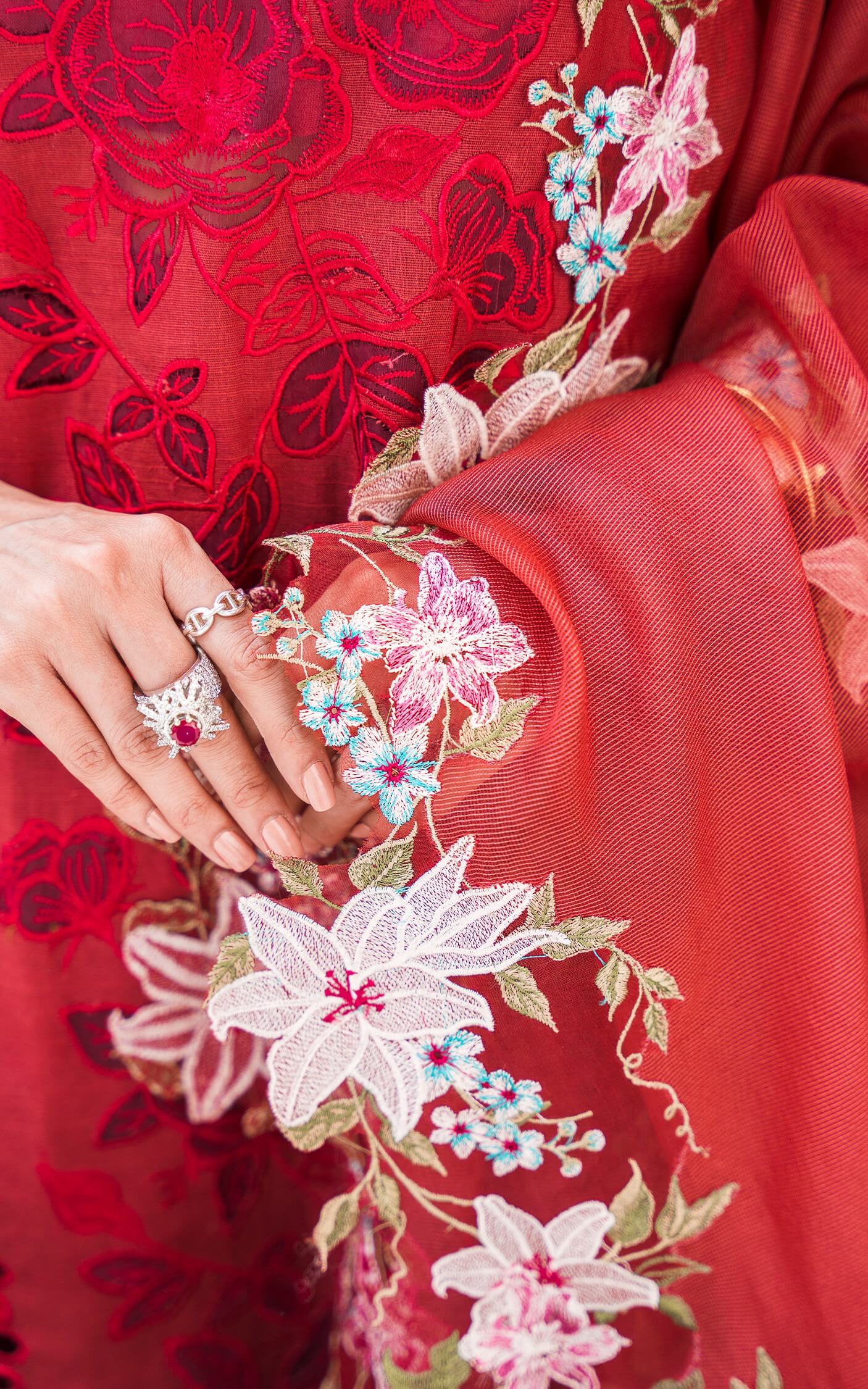 Asifa and Nabeel | Luxury Winter 24 | ROUGE WL-08 - Official Asifa and Nabeel - Agha Fabrics UK