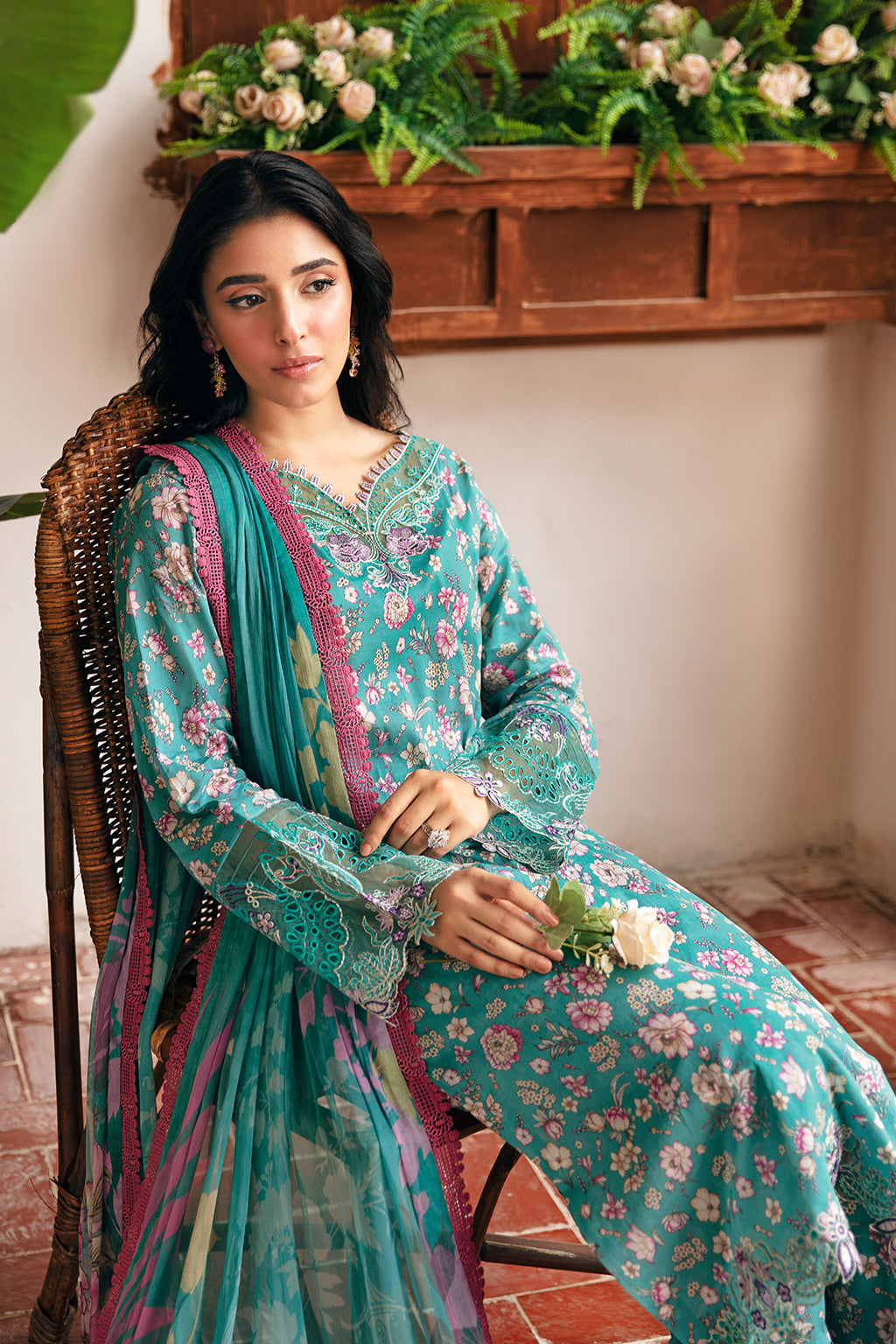 Ramsha | Rangrez Lawn Collection | N-402