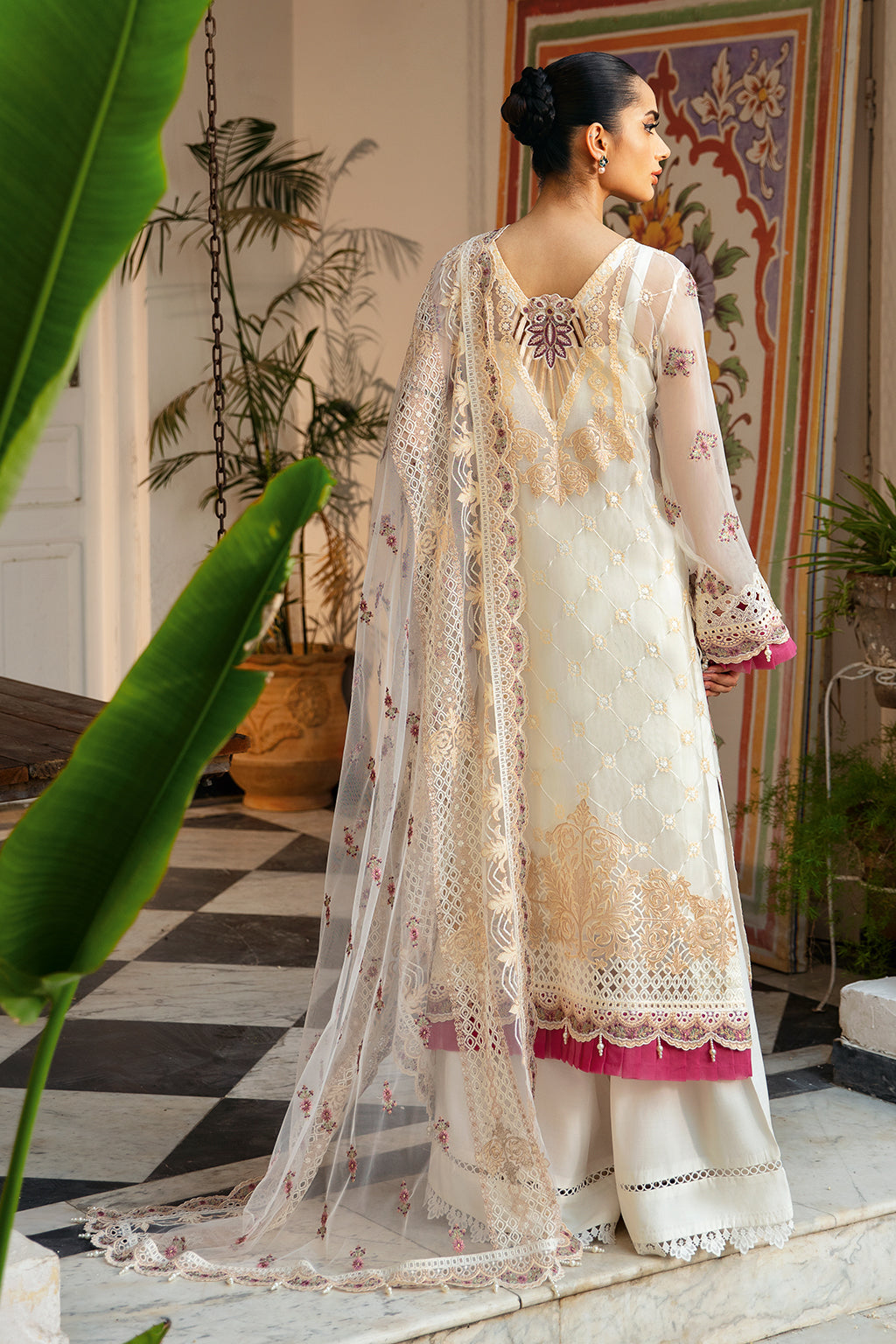 Ramsha | Dastak Luxury Chiffon Collection | Q-107