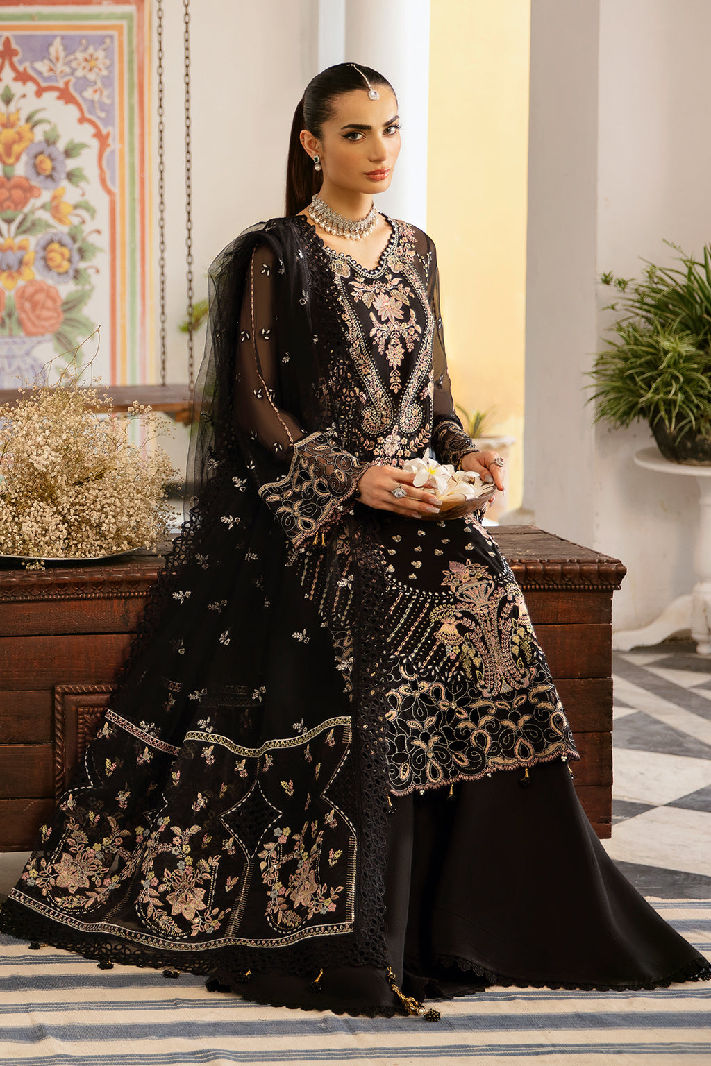 Ramsha | Dastak Luxury Chiffon Collection | Q-106