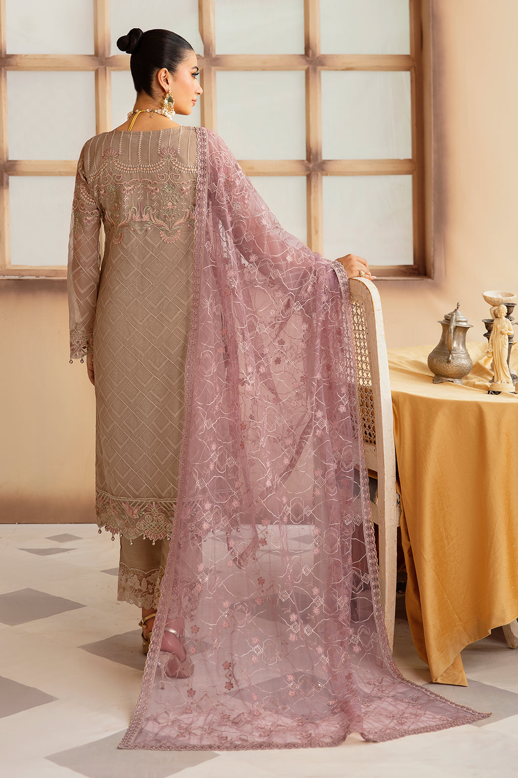 Ramsha | Minhal Organza Collection | M-1206