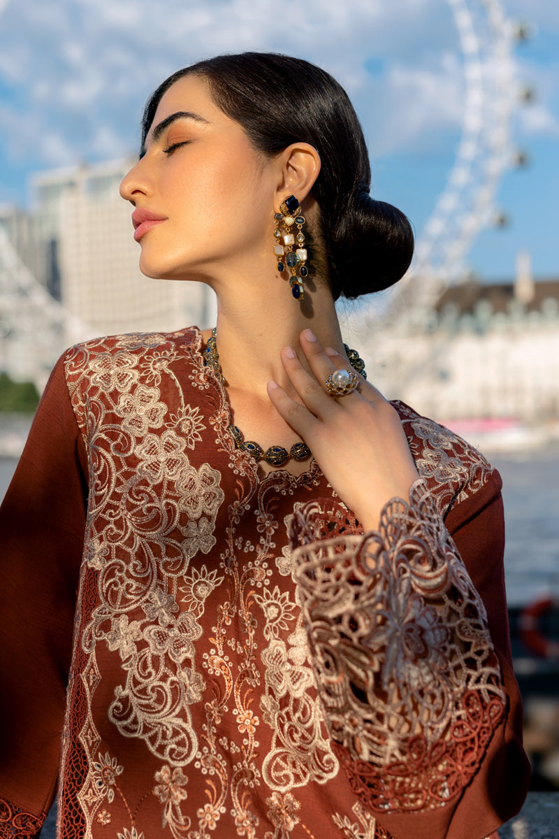 Rangrasiya | Carnation Winter Shawl | Ava