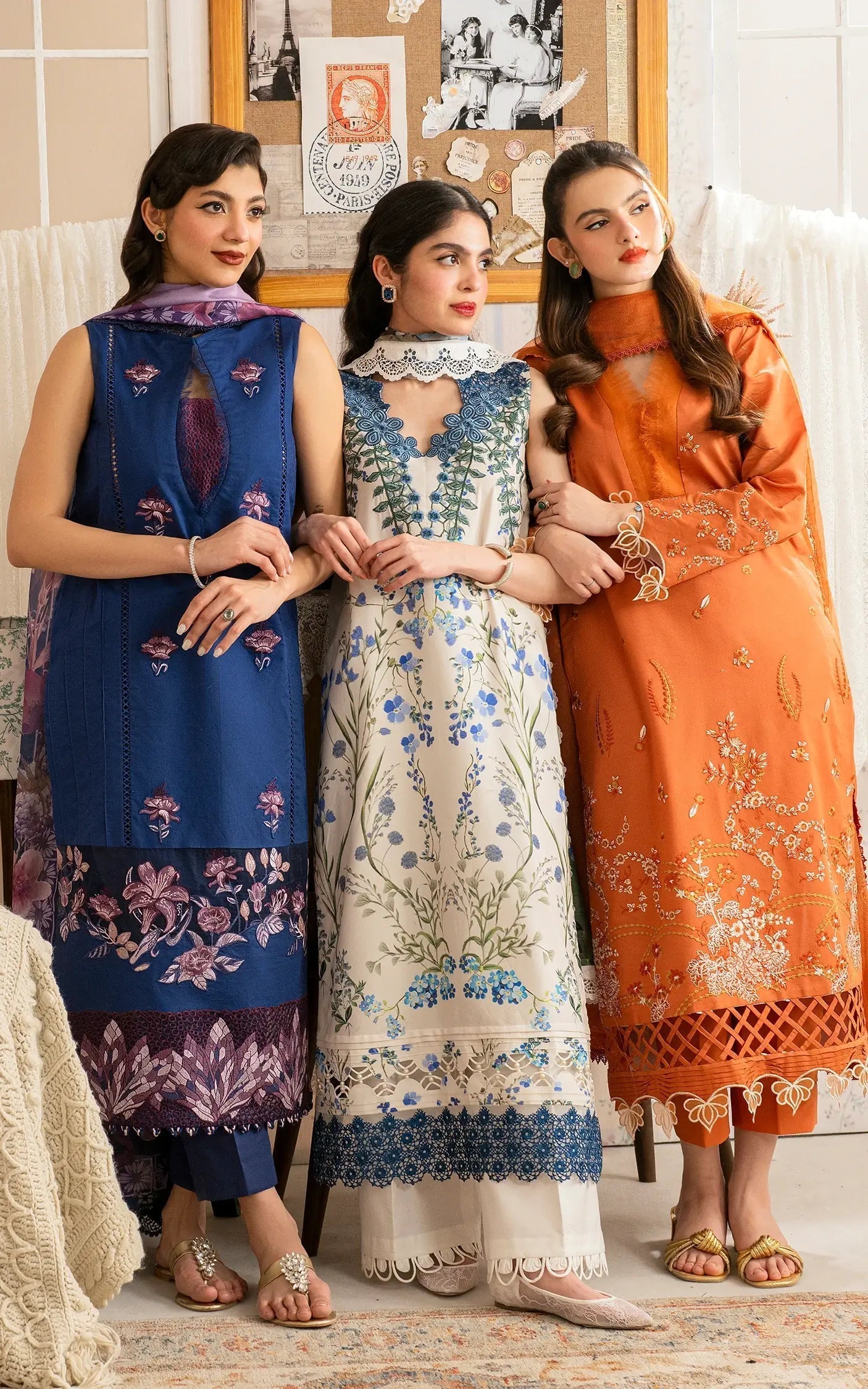 Asifa and Nabeel | Meraki Vintage 25 | Resham (MVL25-18) -  Asifa and Nabeel Ladies Clothes - Original Designer Dress - House of Maryam