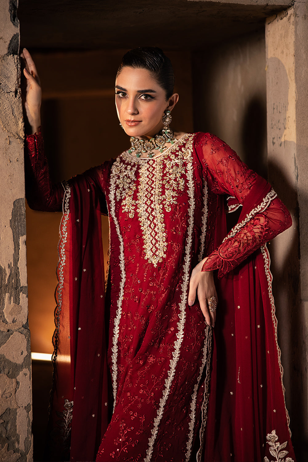 Azure | Luxe Formals | Royal Crimson